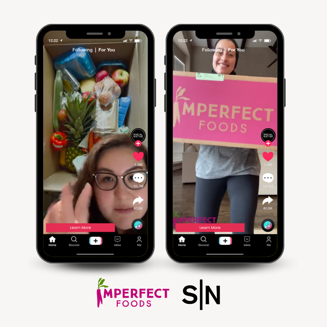 Imperfect Foods increases conversion by 57% on TikTok