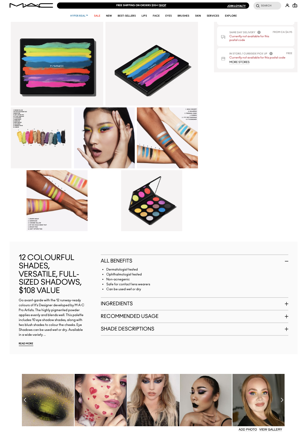 MAC Cosmetics creator content example